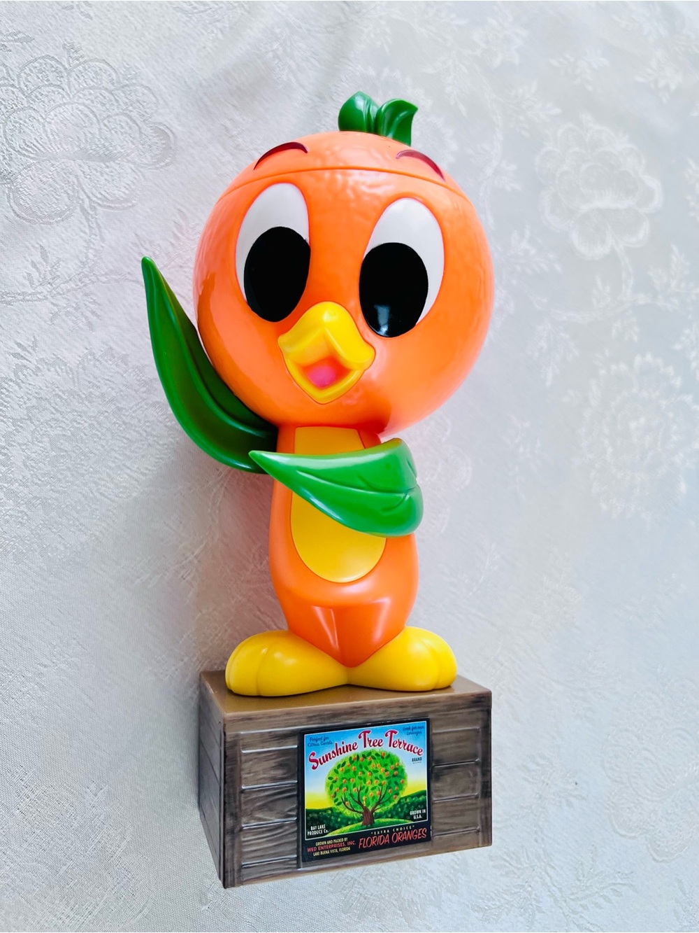 Disney Parks 2026 Epcot Flower & Garden Festival Orange Bird Sipper Cup NEW